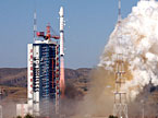 我国首次一箭双星发射北斗卫星